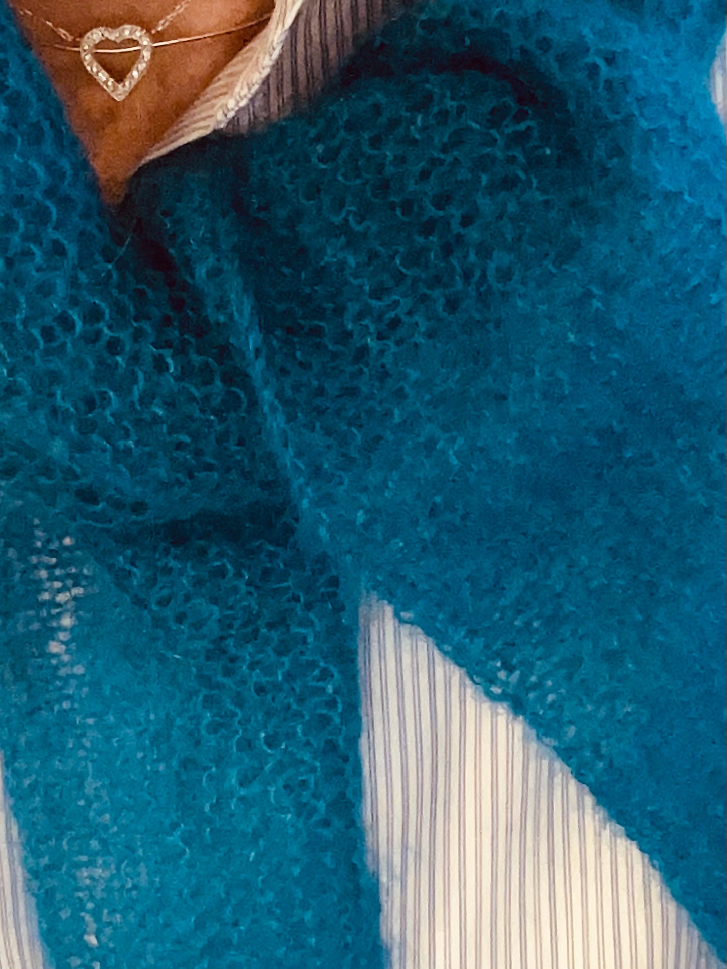 Le petit bobo bleu canard