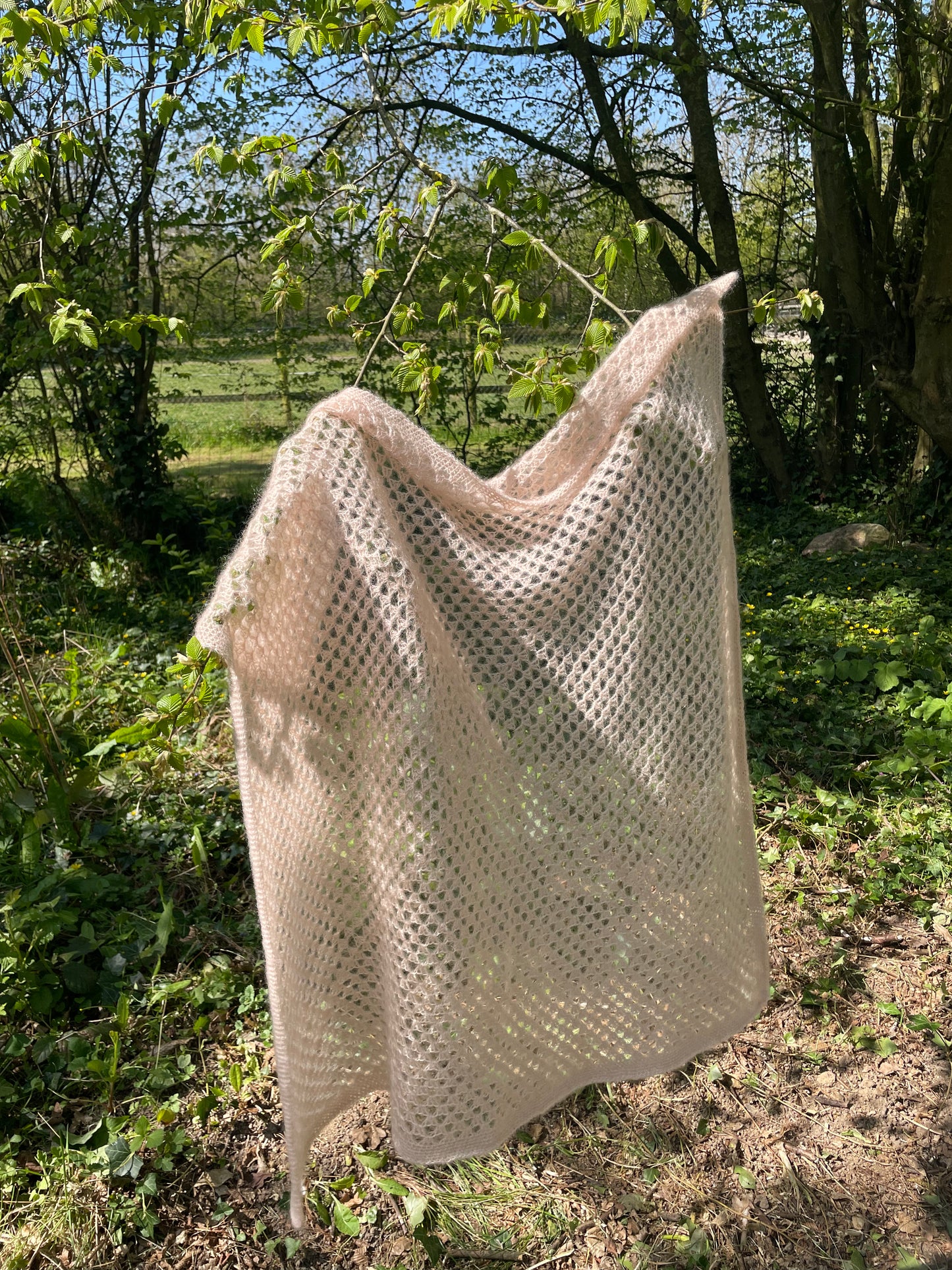 Maxi CARRÉ bobo beige rosé
