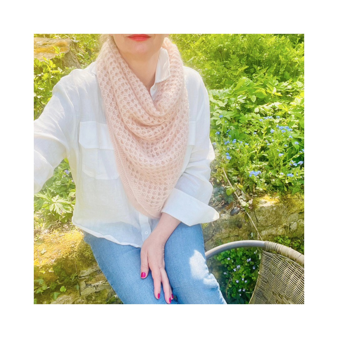 Maxi CARRÉ bobo beige rosé