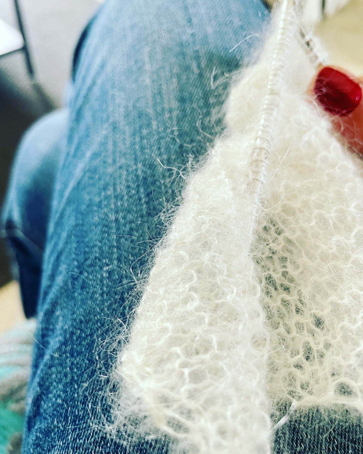 Le patron (pdf): Je tricote mon châle bobo