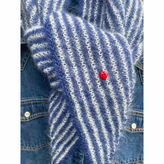 Le petit bobo marinière Cœur rouge ❤️