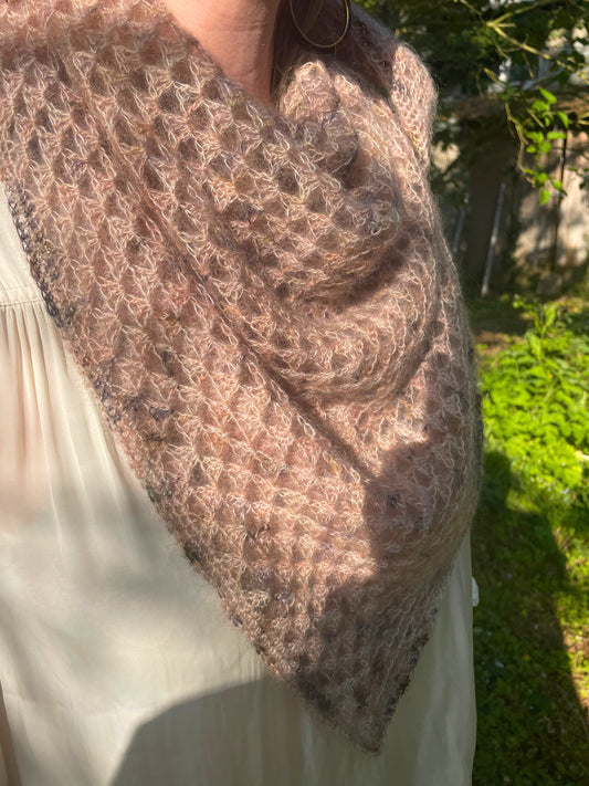 Maxi CARRÉ bobo beige rosé