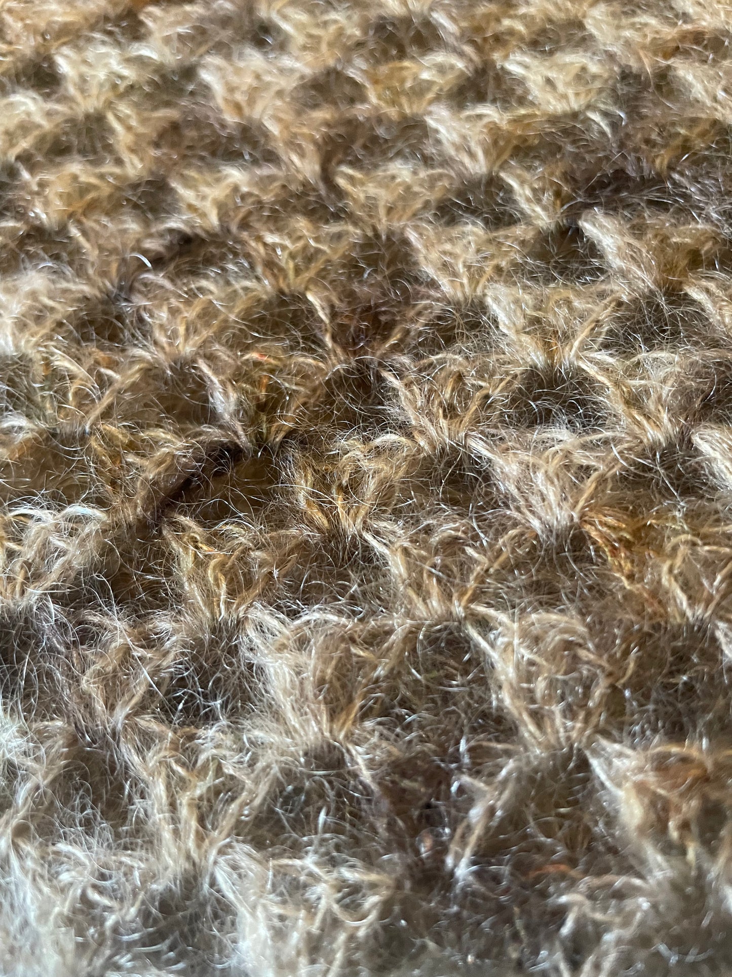 Maxi CARRÉ bobo chiné marron