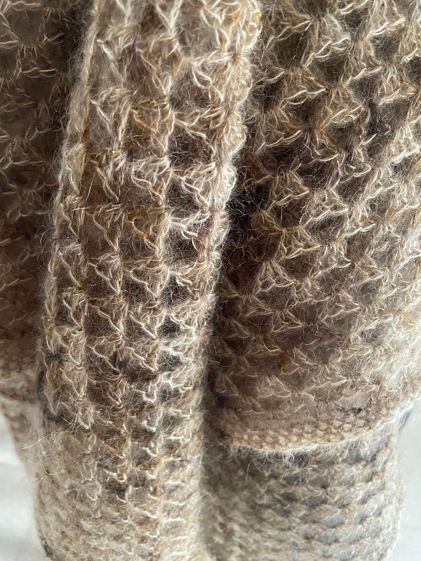 Maxi CARRÉ bobo chiné marron